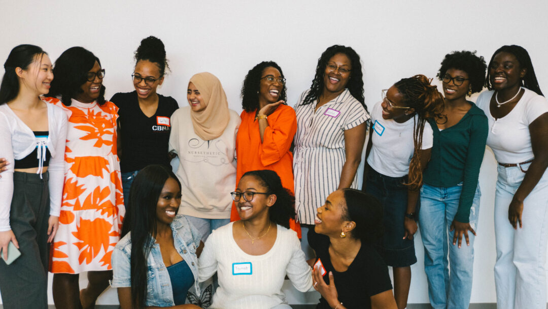 The Black Nurses and Students Allied for Success (BNSAS) group photo